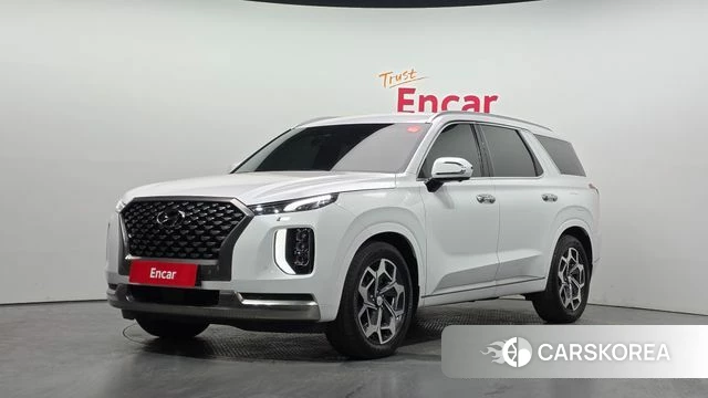 Hyundai Palisade 2022 Белый из Кореи