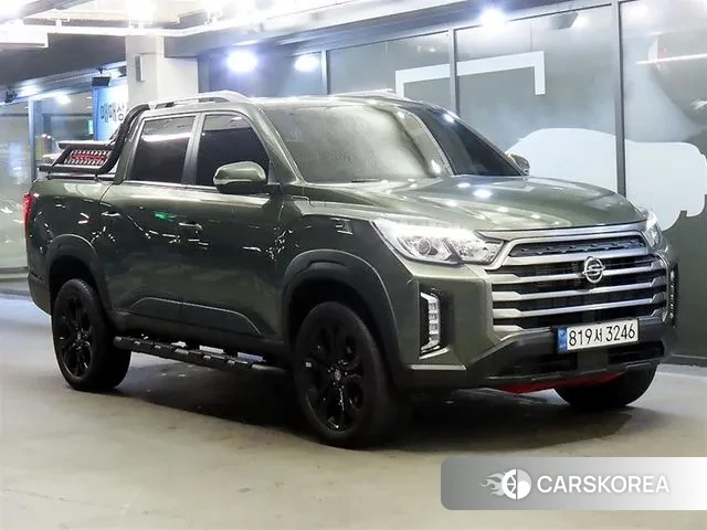 Ssangyong The New Rexton Sport 2022 Зеленый из Кореи