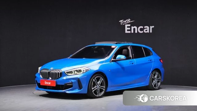 BMW 1 Series (F40) 2021 Синий из Кореи