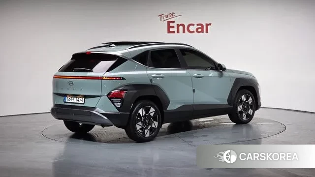 Hyundai Kona Hybrid (SX2) 2023 Серебристо-серый из Кореи