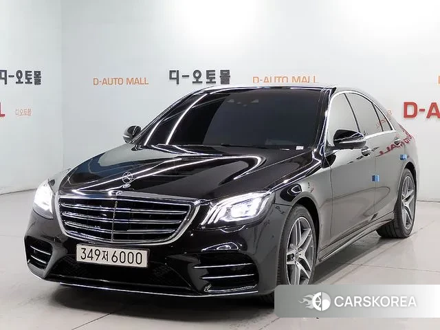 Mercedes-Benz S-Class W222 2020 Черный из Кореи