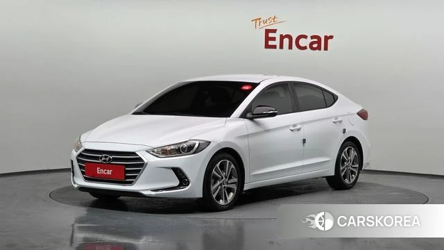 Hyundai Avante AD 2018 Белый из Кореи