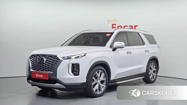 Hyundai Palisade 2021 Белый из Кореи