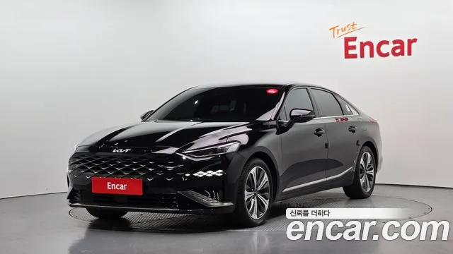 Kia K8 Hybrid 2023 Черный из Кореи