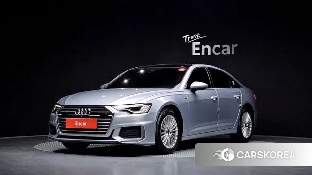 Audi A6 (C8) 2020 Серебристо-серый из Кореи