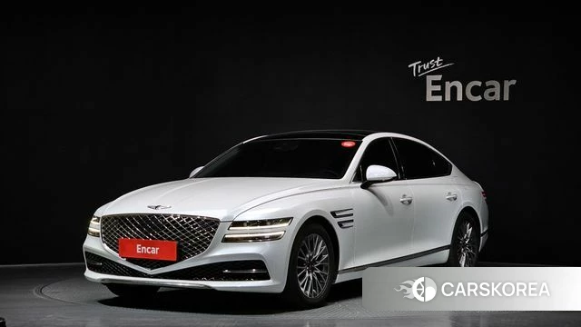 Genesis G80 (RG3) 2021 Белый из Кореи