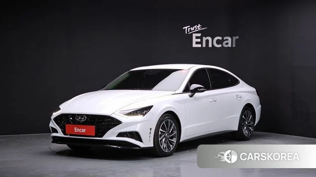 Hyundai Sonata (DN8) 2022 Белый из Кореи