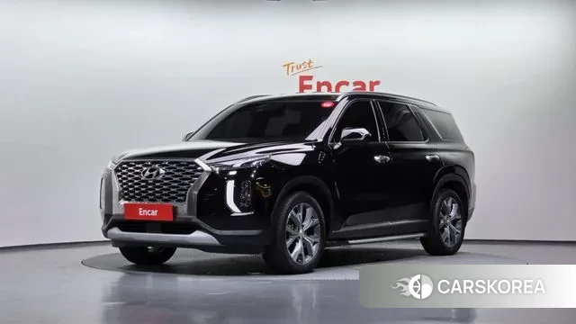 Hyundai Palisade 2021 Черный из Кореи