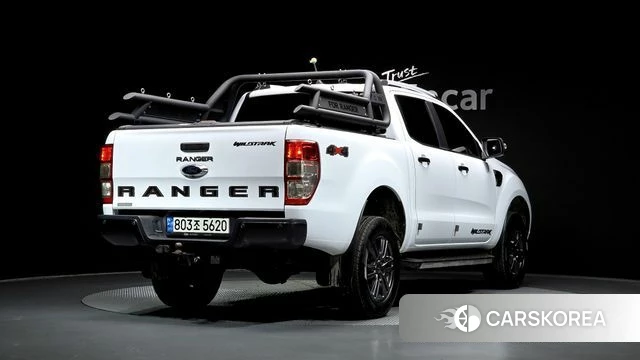 Ford Ranger 3rd Generation 2022 Белый из Кореи