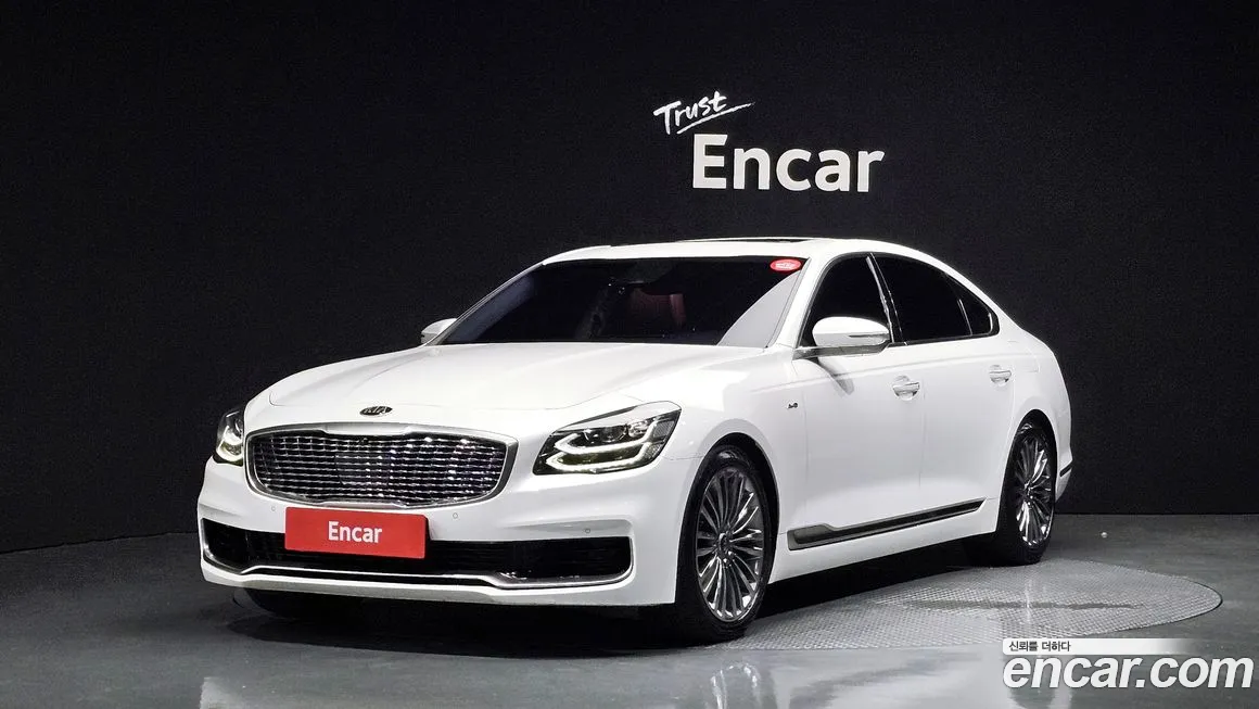 Kia More K9 2018 Белый из Кореи