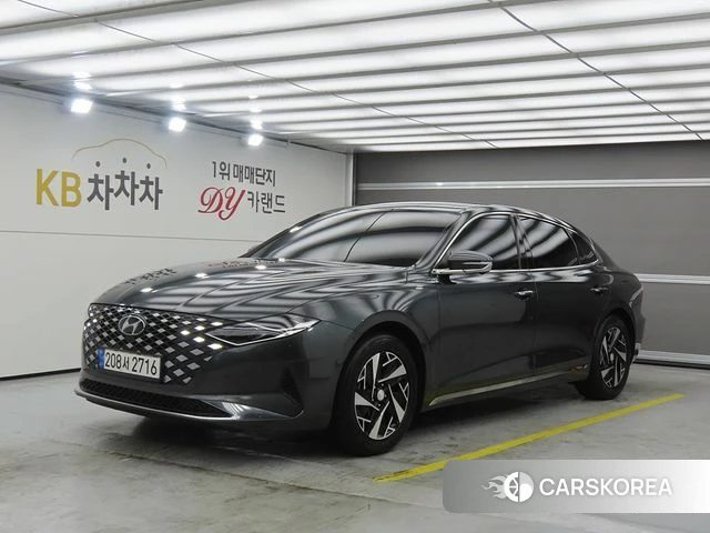 Hyundai The New Grandeur IG Hybrid 2022 Серый из Кореи