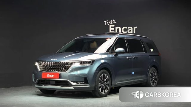 Kia Carnival 4th generation 2022 Синий из Кореи