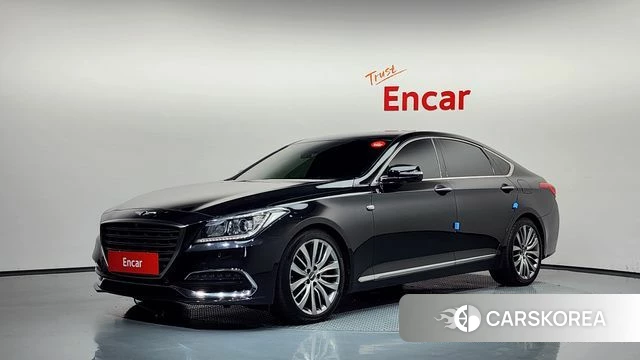 Genesis G80 2018 Черный из Кореи