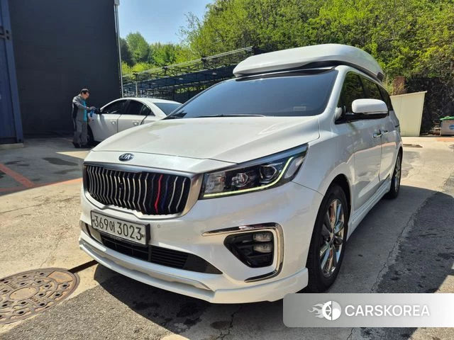 Kia The New Carnival 2019 Белый из Кореи