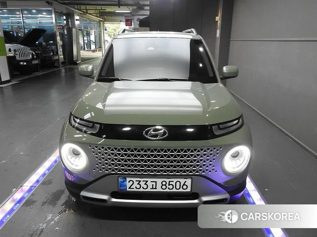 Hyundai Casper 2023 Светло-зеленый из Кореи