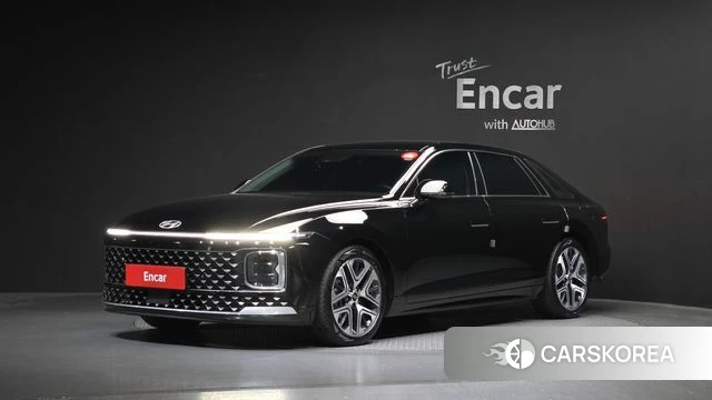 Hyundai Grandeur (GN7) 2023 Черный из Кореи