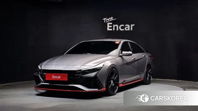 Hyundai Avante (CN7) 2022 Серый из Кореи