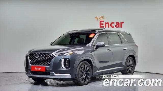 Hyundai Palisade 2021 Серый из Кореи