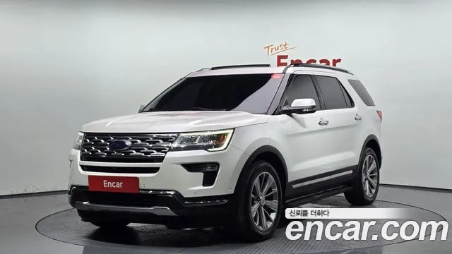 Ford Explorer 2018 Белый из Кореи