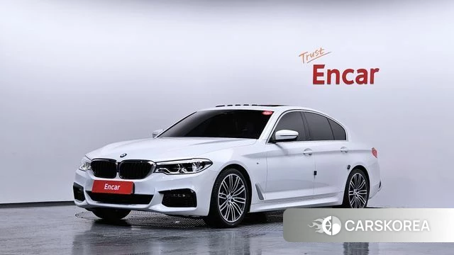 BMW 5 Series (G30) 2019 Белый из Кореи