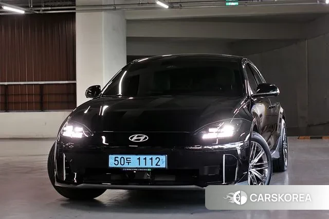 Hyundai Ionic 6 2024 Черный из Кореи