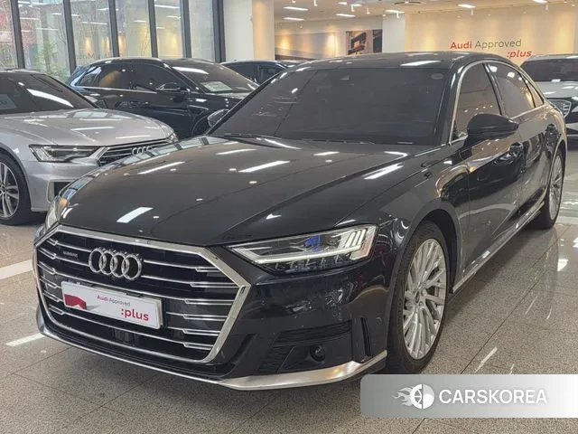 Audi A8 (D5) 2021 Черный из Кореи