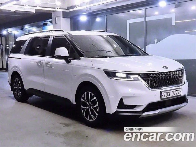 Kia Carnival 4th generation 2021 Белый из Кореи