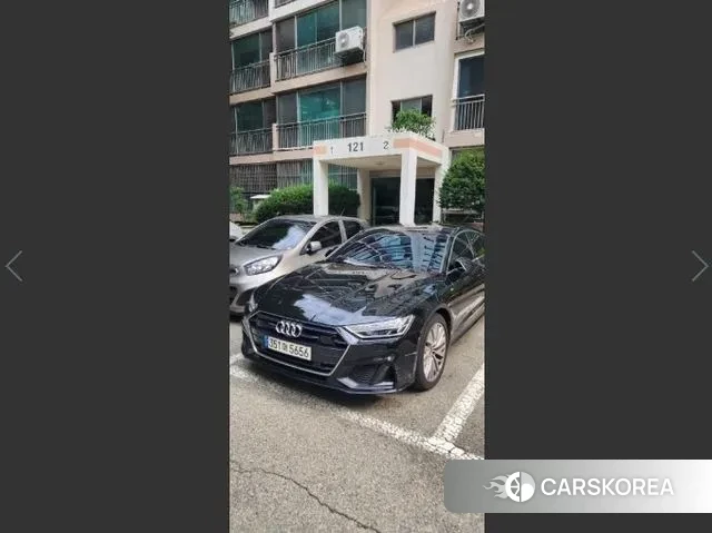 Audi A7 (4K) 2020 Черный из Кореи