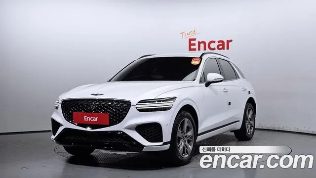 Genesis GV70 2021 Белый из Кореи