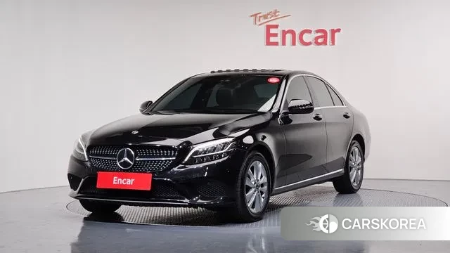 Mercedes-Benz C-Class W205 2020 Черный из Кореи