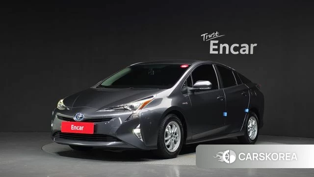 Toyota Prius 4th Generation 2018 Серый из Кореи