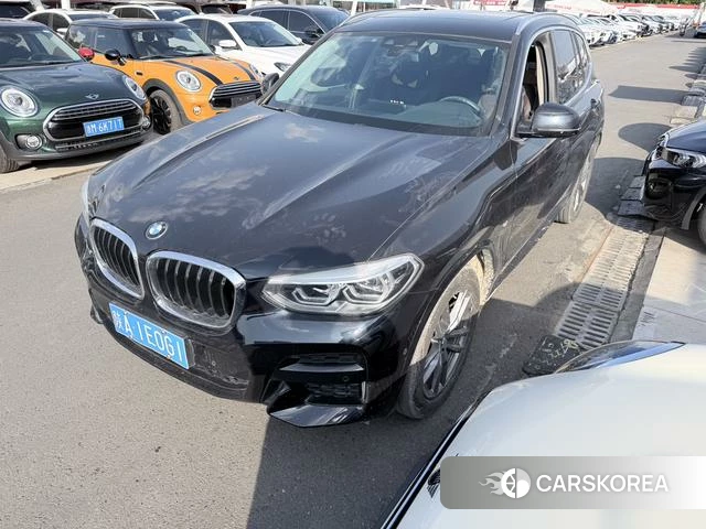 BMW X3 2021 Черный из Китая