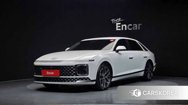 Hyundai Grandeur Hybrid (GN7) 2024 Белый из Кореи