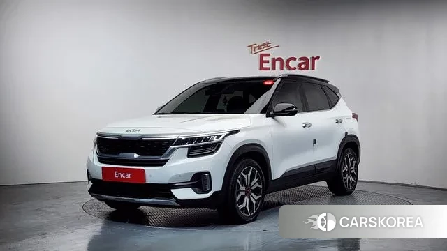 Kia Seltos 2022 Белый из Кореи