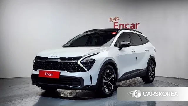 Kia Sportage 5th Generation Hybrid 2021 Белый из Кореи