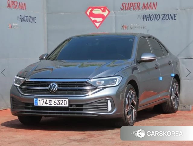 Volkswagen 7th Generation of Jetta 2023 Серый из Кореи