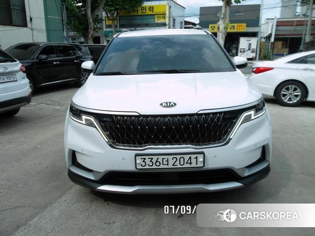 Kia The New Carnival 2021 Белый из Кореи