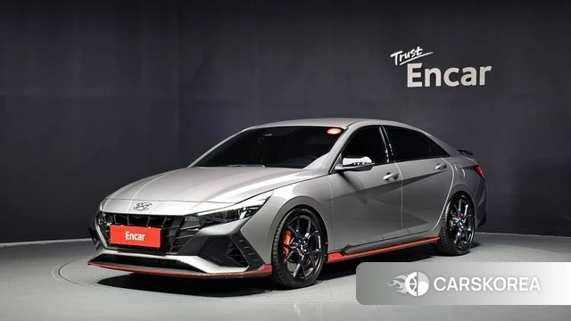 Hyundai Avante (CN7) 2022 Серый из Кореи