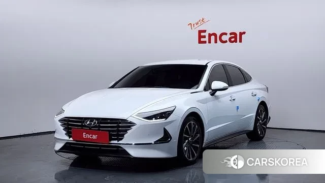 Hyundai Sonata (DN8) 2021 Белый из Кореи