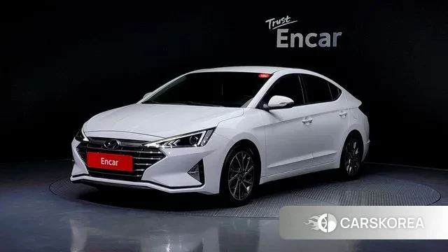 Hyundai The New Avante AD 2020 Белый из Кореи