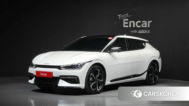 Kia EV6 2023 Белый из Кореи