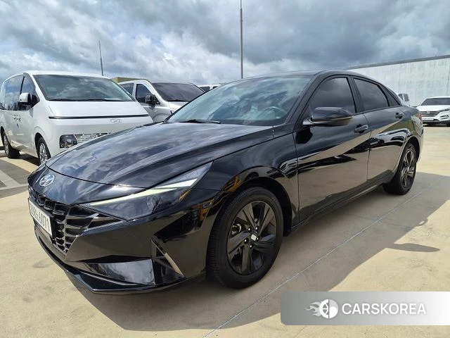 Hyundai Avante (CN7) 2022 Черный из Кореи