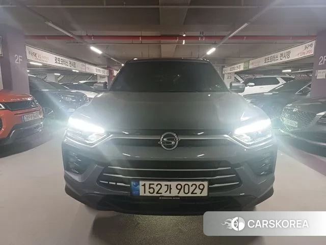 Ssangyong Beautiful Korando 2021 Серый из Кореи