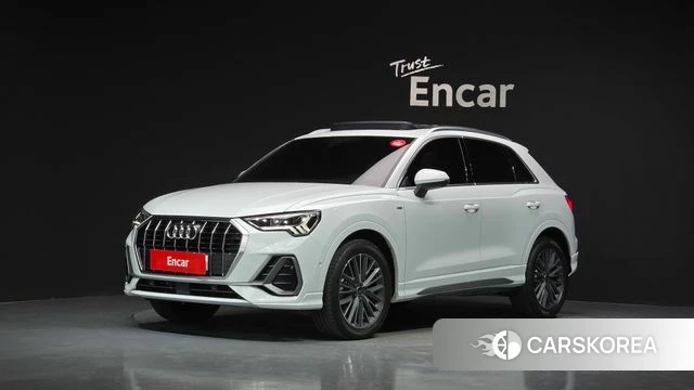 Audi Q3 (F3) 2022 Белый из Кореи