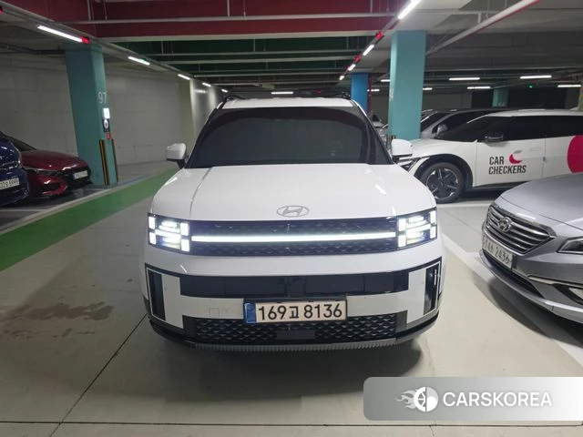 Hyundai Santa Fe (MX5) 2024 Белый из Кореи