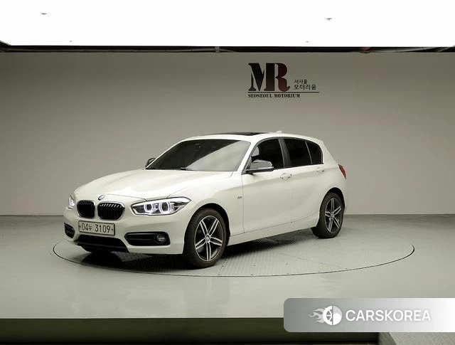 BMW 1 Series (F20) 2018 Белый из Кореи