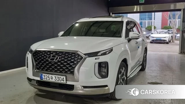 Hyundai Palisade 2021 Белый из Кореи