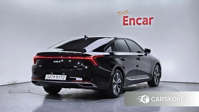 Kia K8 Hybrid 2023 Черный из Кореи