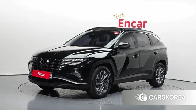 Hyundai Tucson Hybrid (NX4) 2021 Черный из Кореи