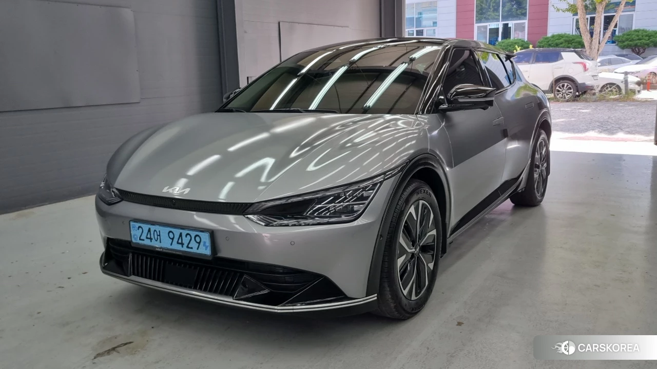 Kia EV6 2022 Серебряный из Кореи